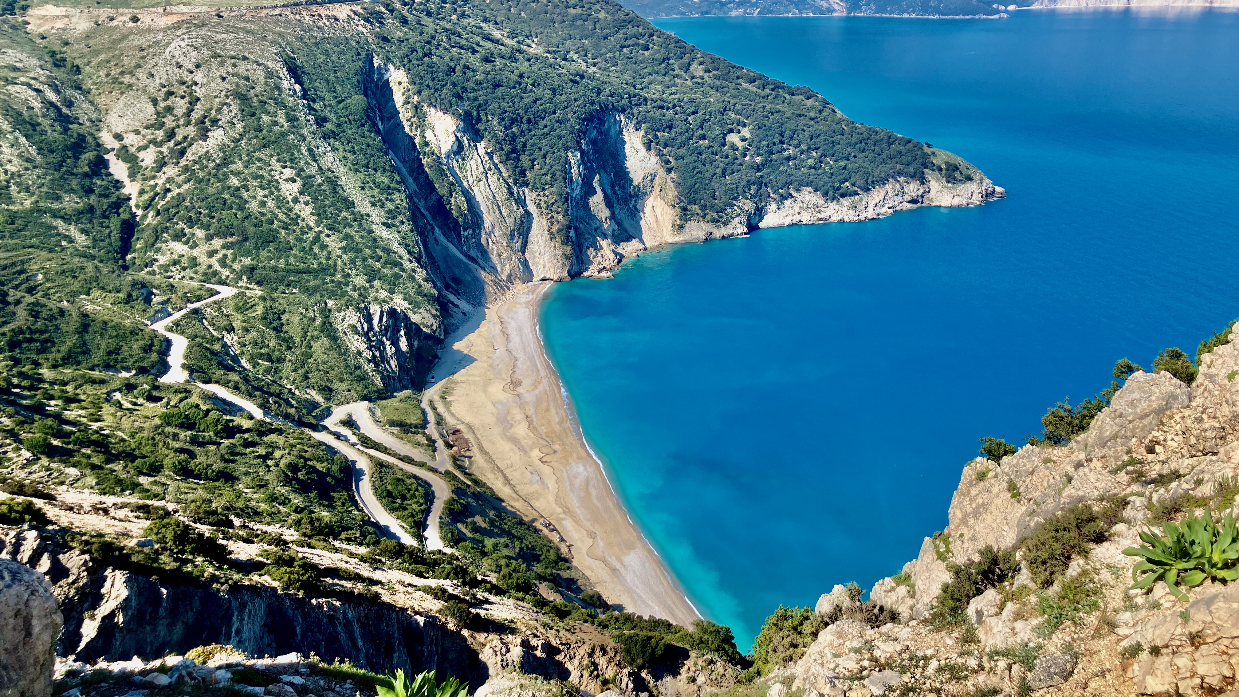 Kefalonia - widok na zatokę
